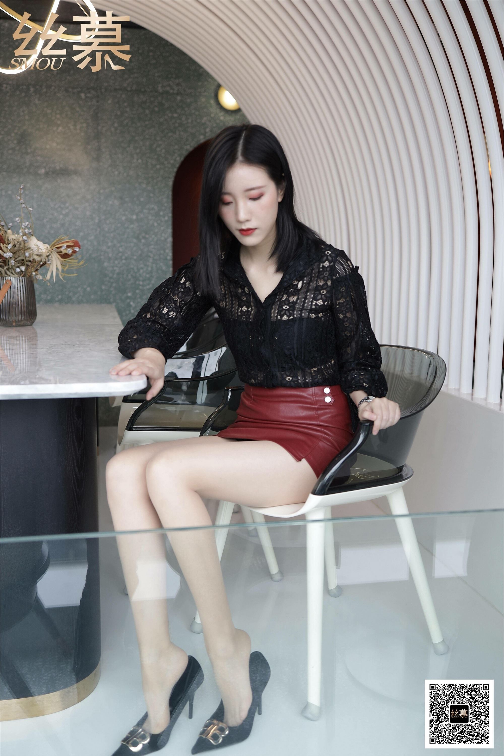 丝慕写真 SM419 天天一元 模特：紫宁《无缝裆3D轻薄无痕》